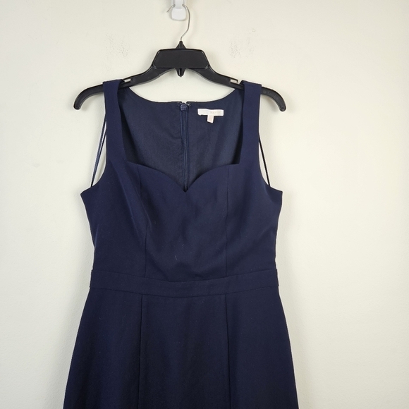 HARLYN Colorblock Hem Midi Cocktail Dress Size Medium Career Office Work ready - Picture 5 of 9